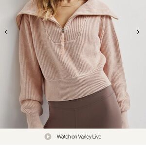 Varley half zip pullover